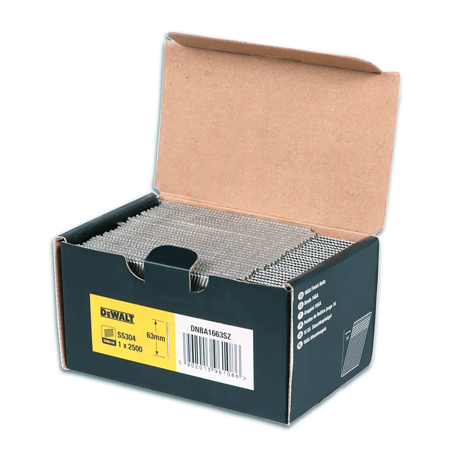 DeWALT Stauchkopfnagel DNBA1663SZ Edelstahl 2500 Stück