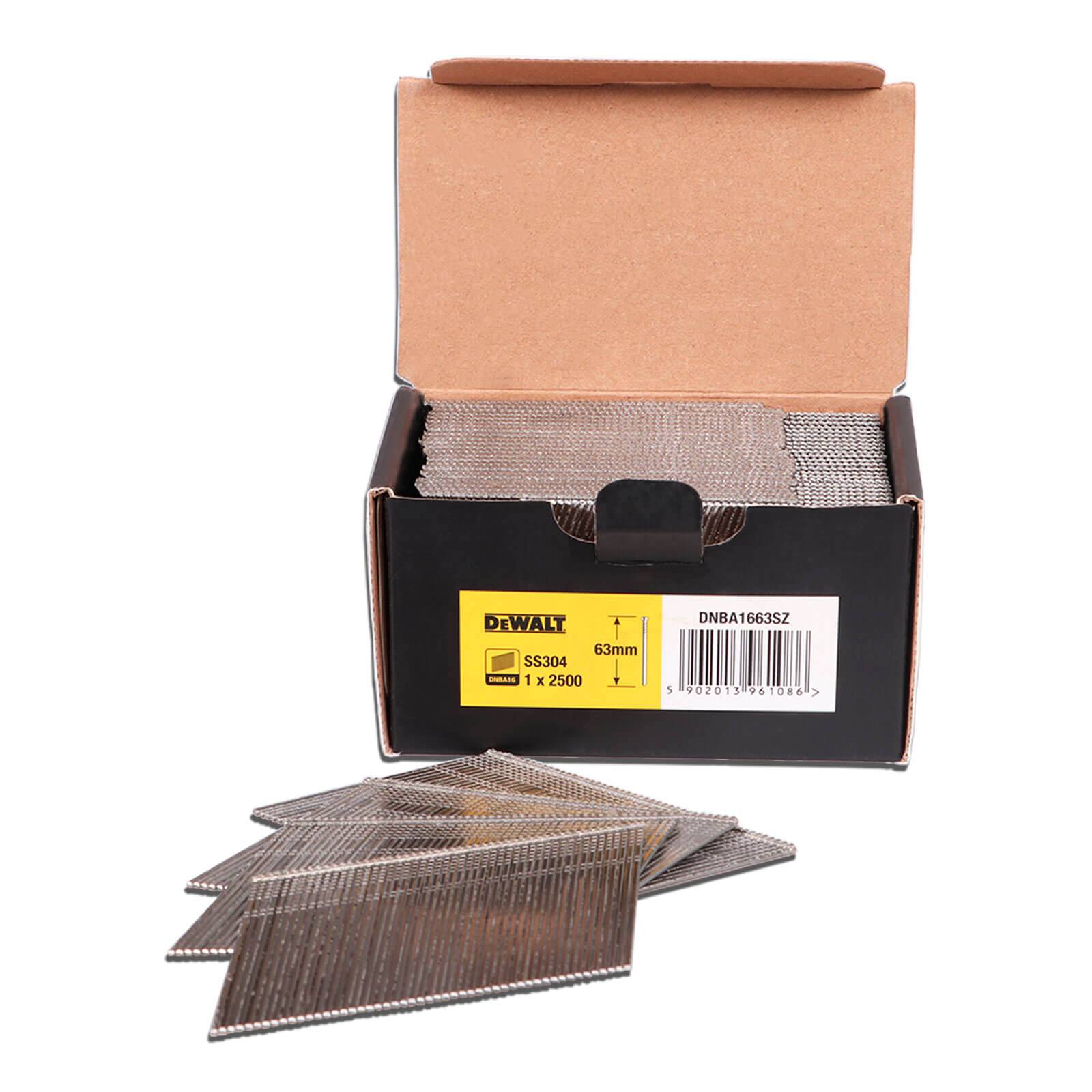 DeWALT Stauchkopfnagel DNBA1663SZ Edelstahl 2500 Stück