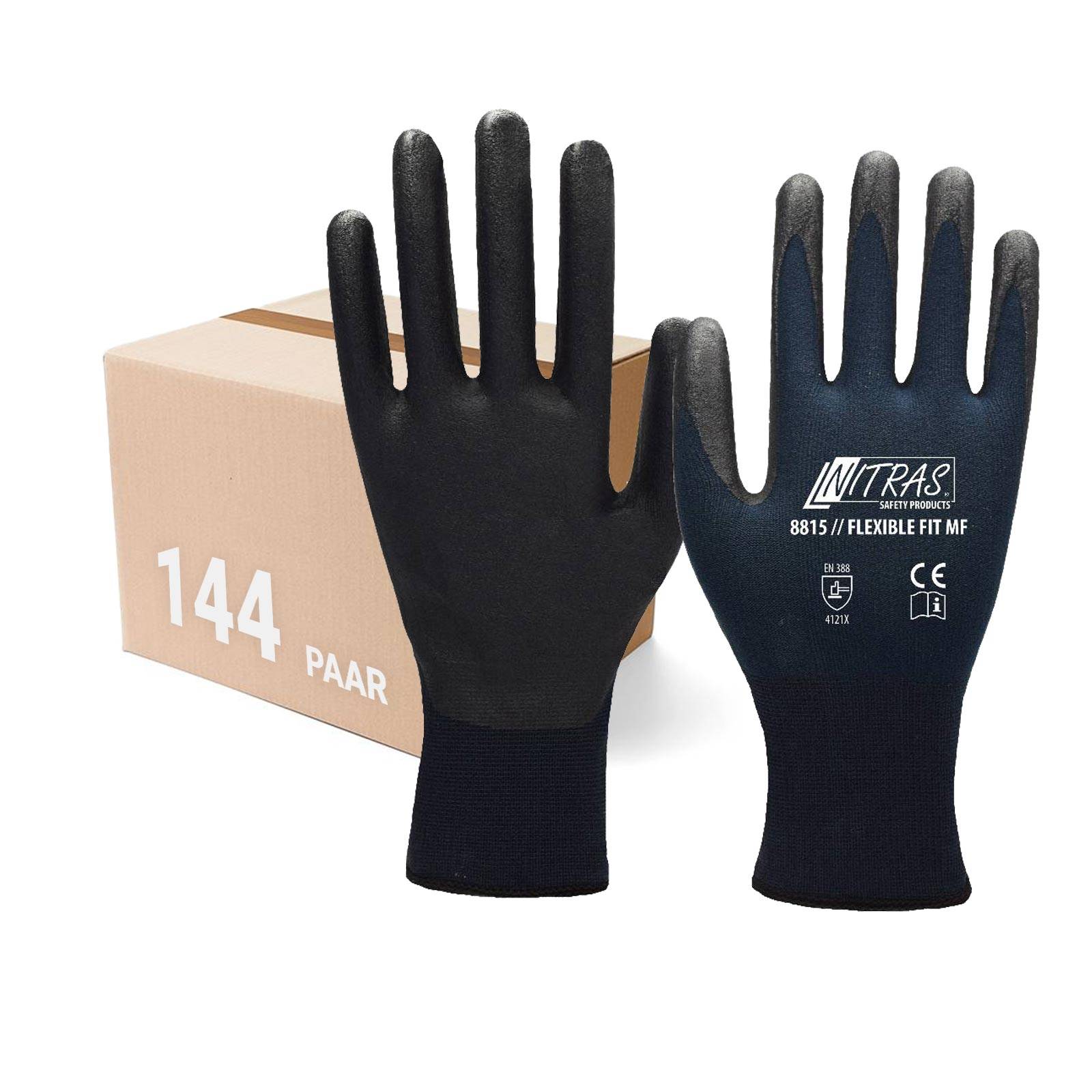 NITRAS Arbeitshandschuhe Flexible FIT MF 8815 144 Paar - Größe:11