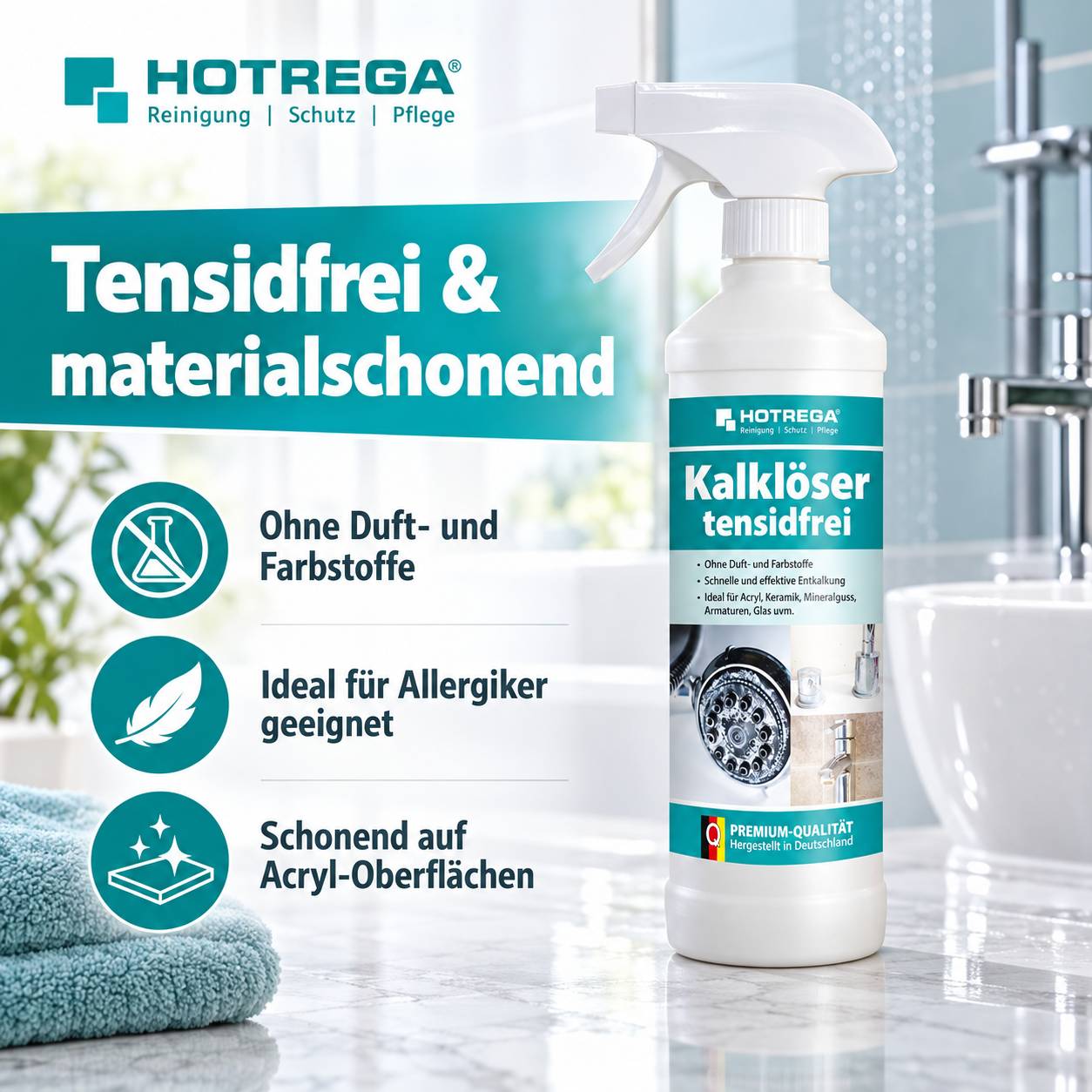 HOTREGA Kalklöser tensidfrei 500 ml