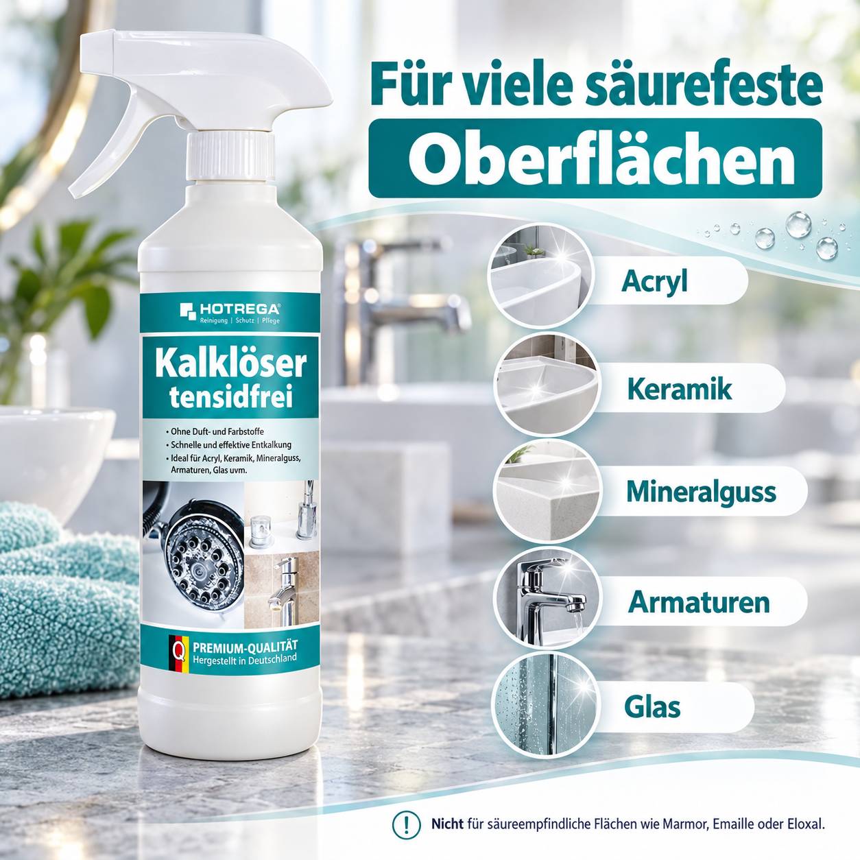 HOTREGA Kalklöser tensidfrei 500 ml