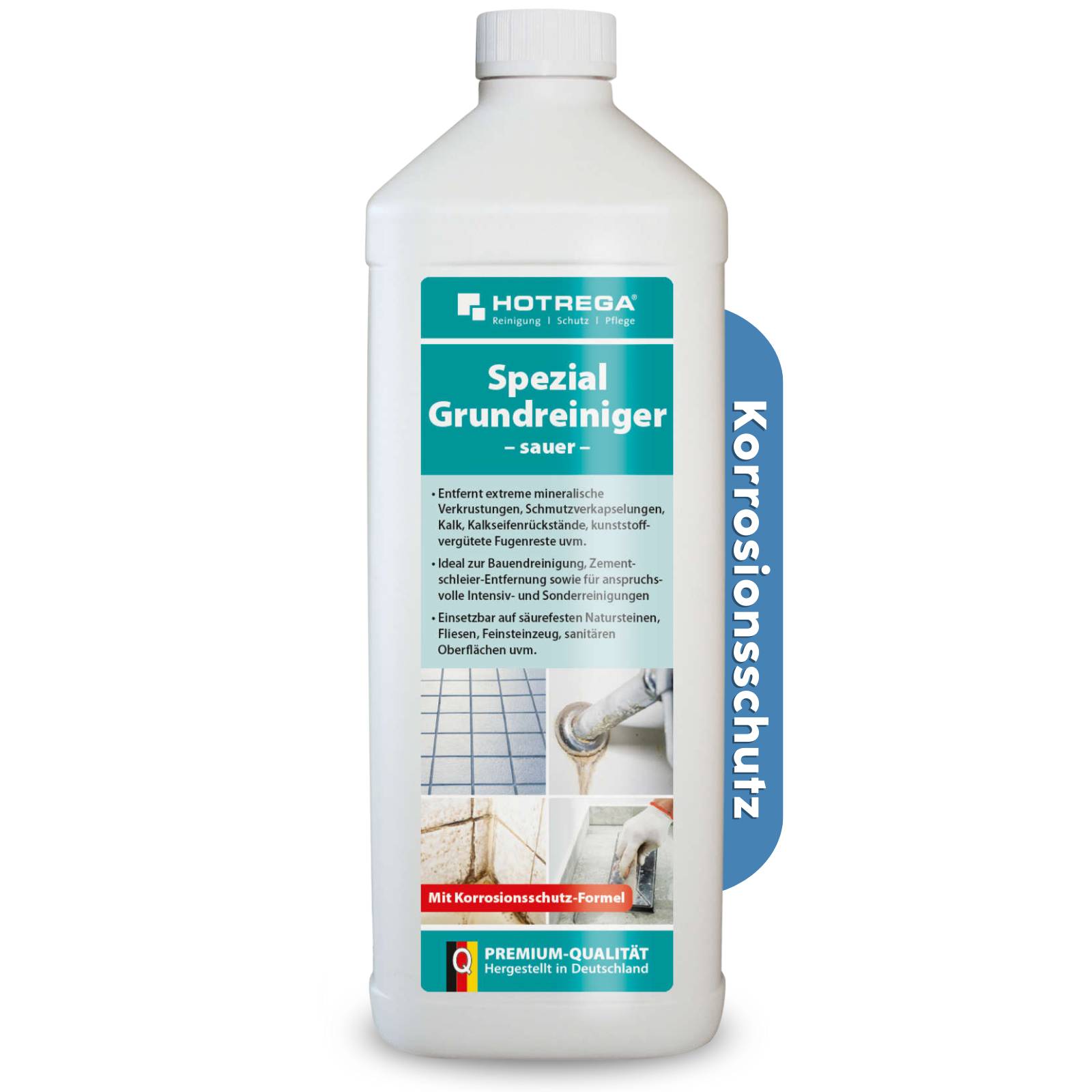 HOTREGA Spezial Grundreiniger Konzentrat sauer 1L