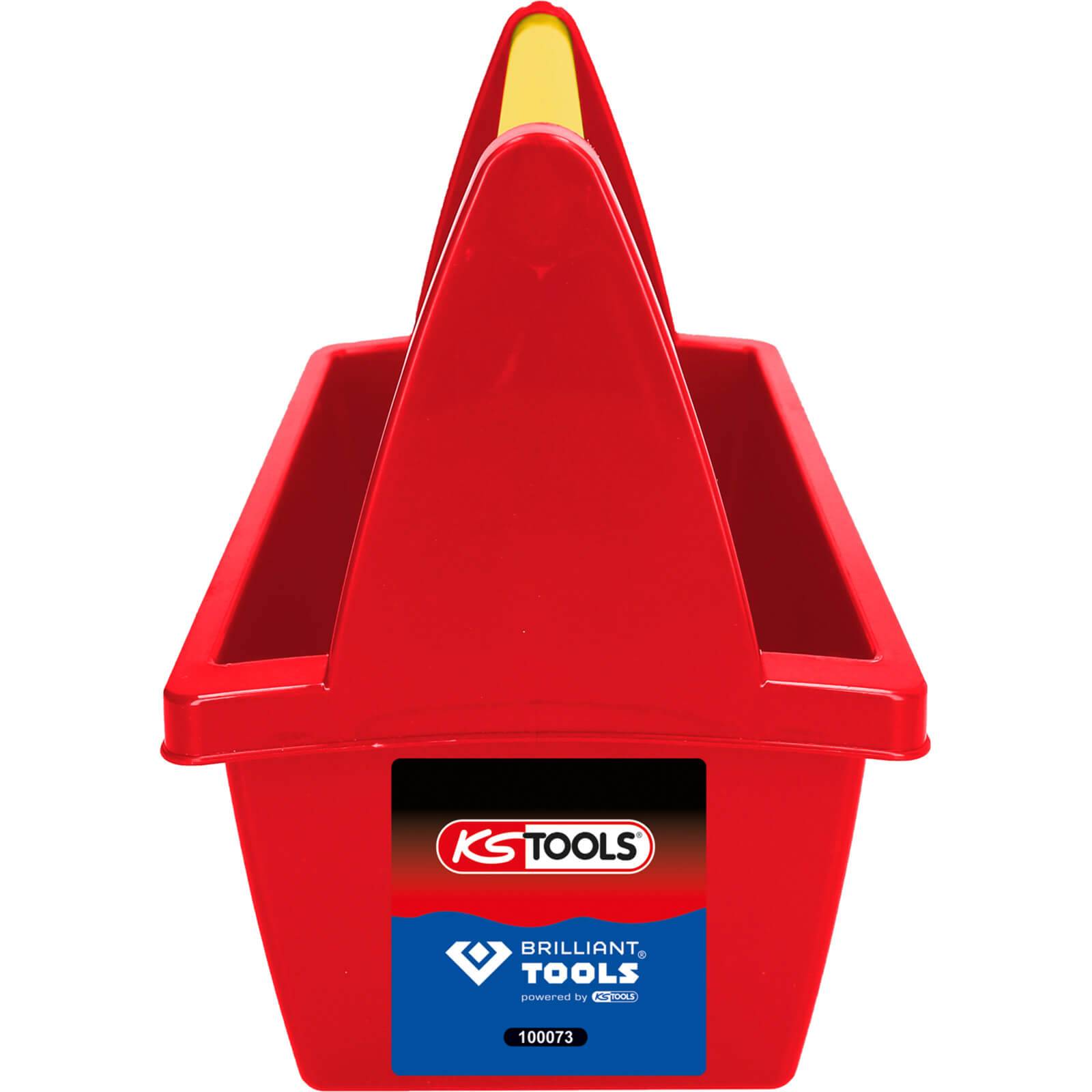 KS-Tools Werkzeug-Box für Kinder 100073 - Hammer, Bohrer, Spielzeug - 19-teilig