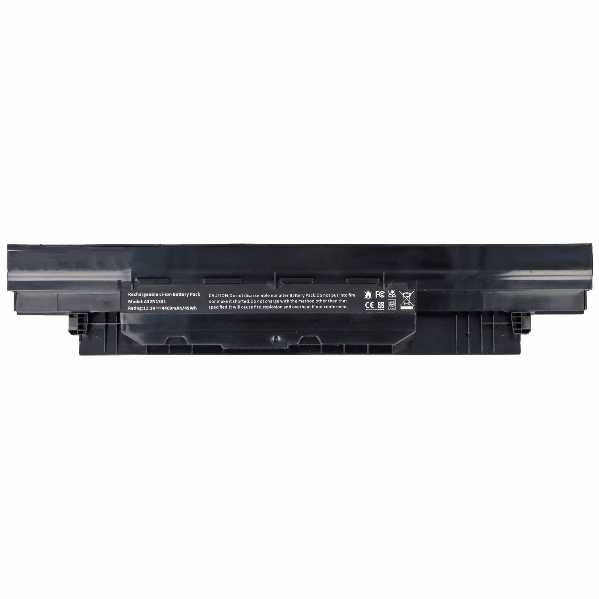 Akku passend für ASUS PU551LD, A32N1331, Li-Ion, 10,8V, 4400mAh, 47,5Wh, black