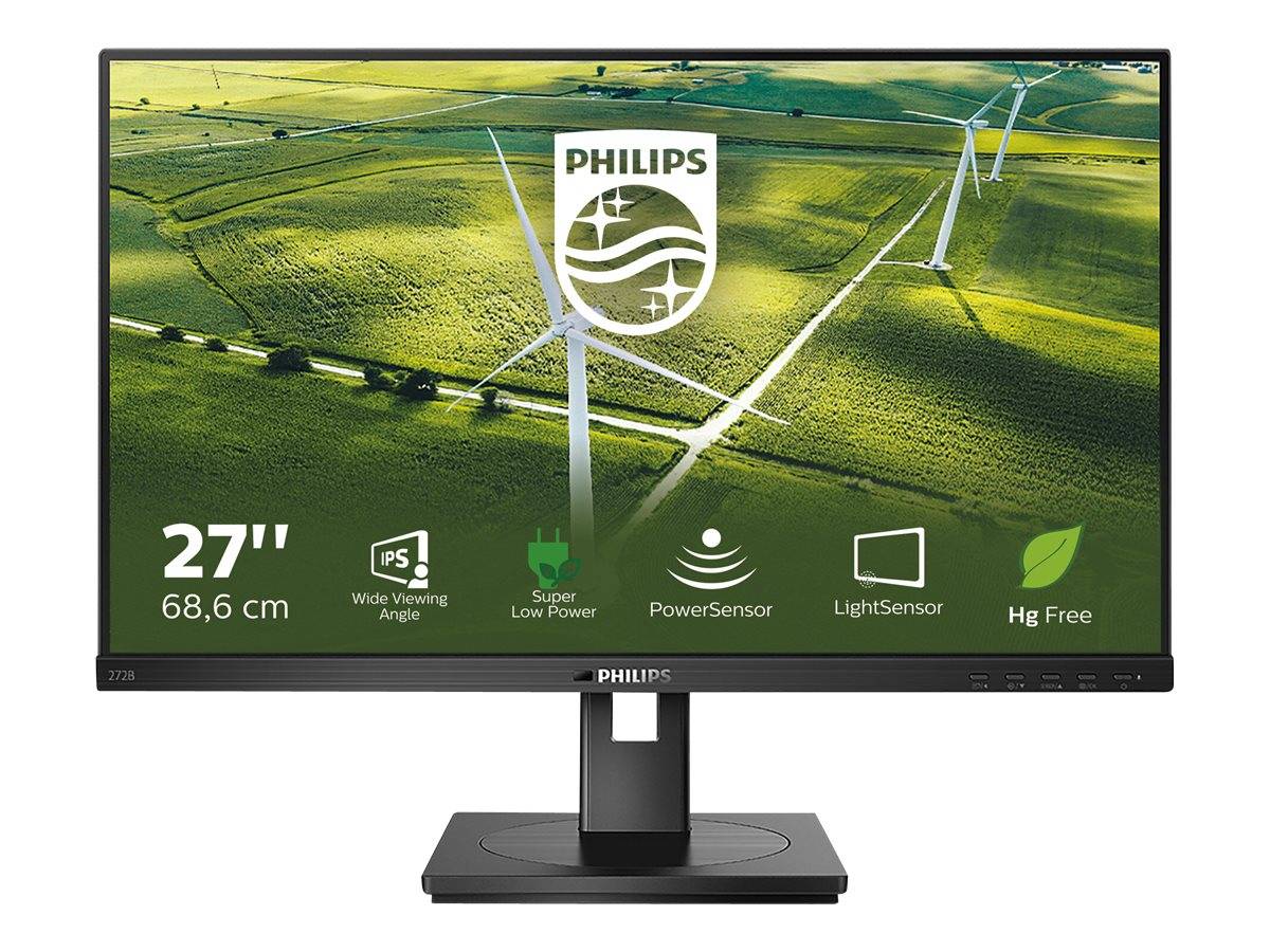 Philips B Line 272B1G - LED-Monitor - 68.6 cm (27) - 1920 x 1080 Full HD (1080p) @ 75 Hz - IPS - 250 cd/m²