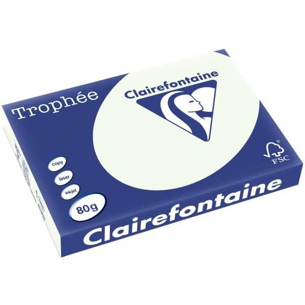 Kopierpapier Trophee A3 80g/qm VE=500 Blatt blaßgrün