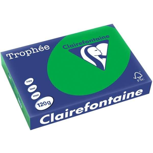 Kopierpapier Trophee A4 120g/qm VE=250 Blatt billardgrün