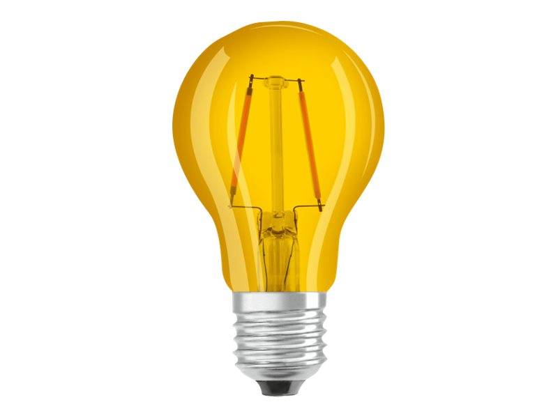 OSRAM STAR CLASSIC A Décor - Glühbirne mit LED-Filament - Form: A60 - E27 - 2.5 W (Entsprechung 15 W)