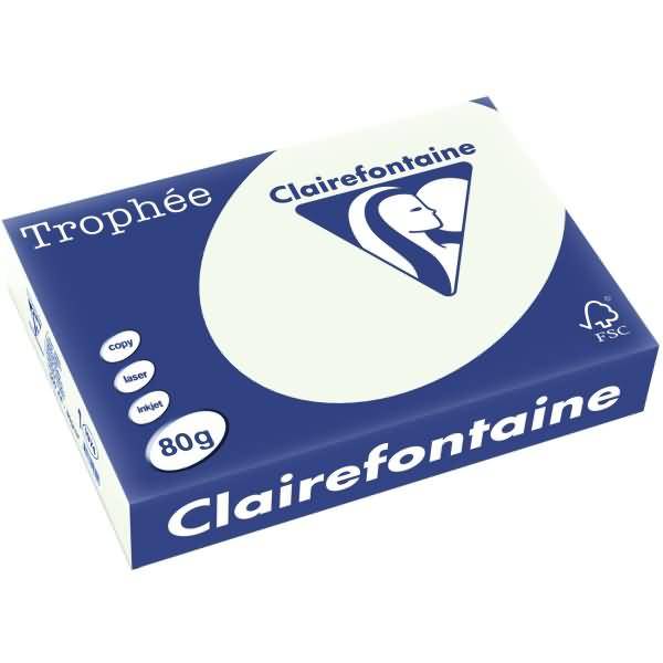 Kopierpapier Trophee A4 80g/qm VE=500 Blatt blaßgrün