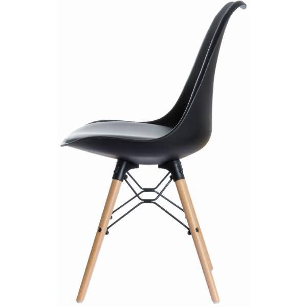 Stuhl Dogewood Kunststoff VE=2 Stück schwarz