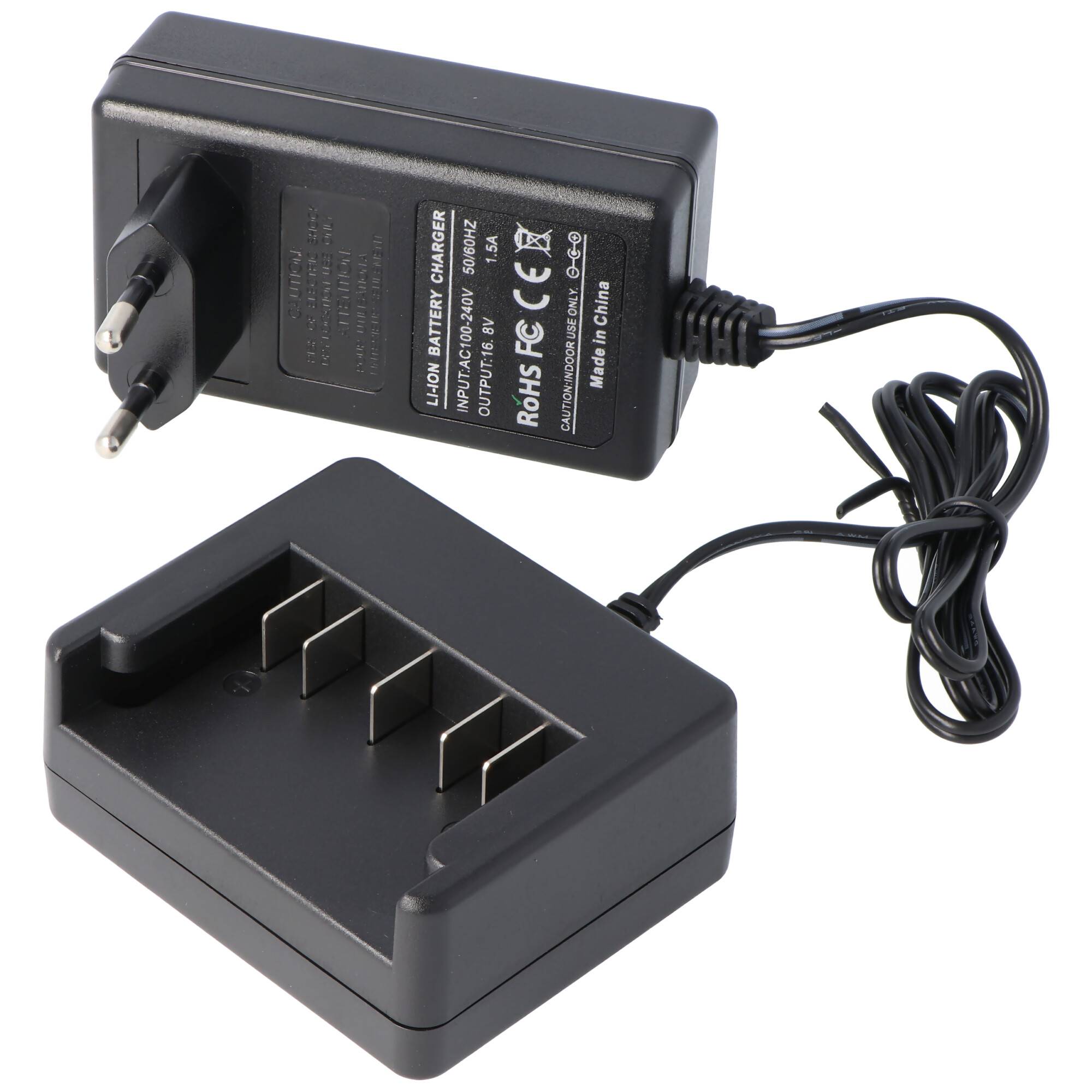 Ladegerät passend für Bosch Li-Ion Professional 14,4 Volt Akku, 2607336078, Bosch GSR 14.4 V-EC Professional, Bosch GBH