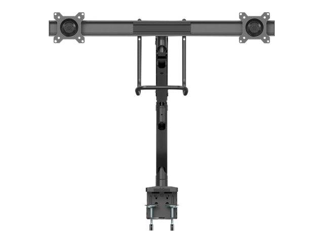 StarTech.com ARMSLMBARDUO Monitorhalterung (dual Monitor, Synchronisierte Höhenverstellung, Tischklemme, VESA)