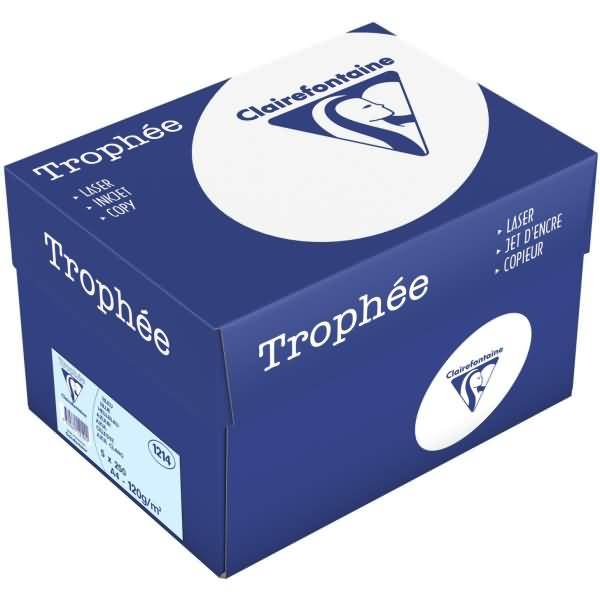 Kopierpapier Trophee A4 120g/qm VE=250 Blatt hellblau