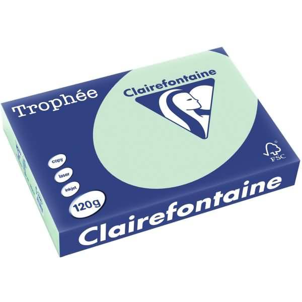 Kopierpapier Trophee A4 120g/qm VE=250 Blatt hellgrün