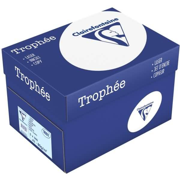 Kopierpapier Trophee A3 80g/qm VE=500 Blatt hellblau