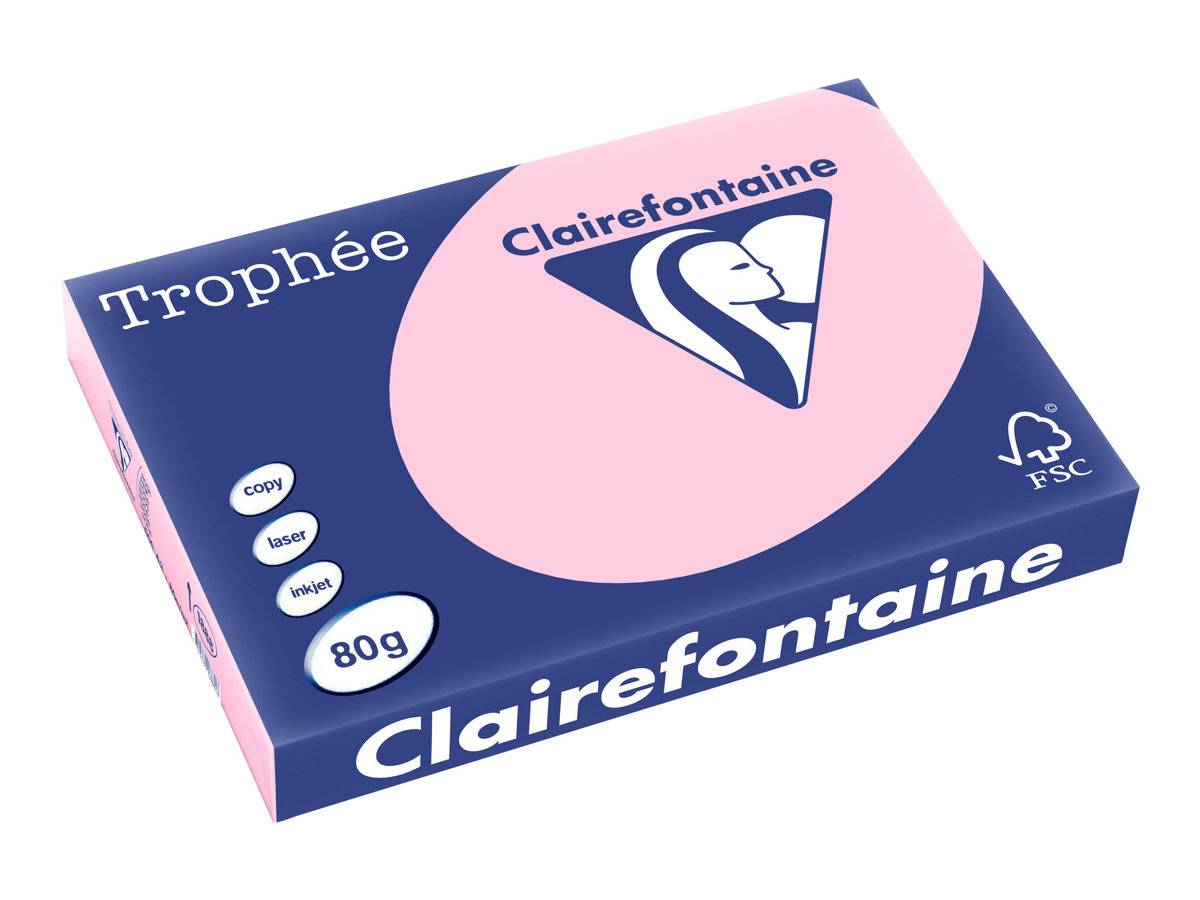 EXACOMPTA - Clairefontaine Trophée - Rosé  - A3 (297 x 420 mm)