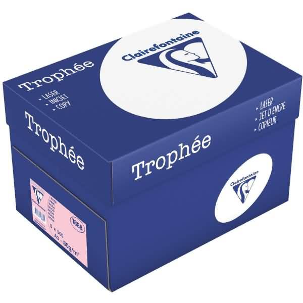 Kopierpapier Trophee A3 80g/qm VE=500 Blatt rosa