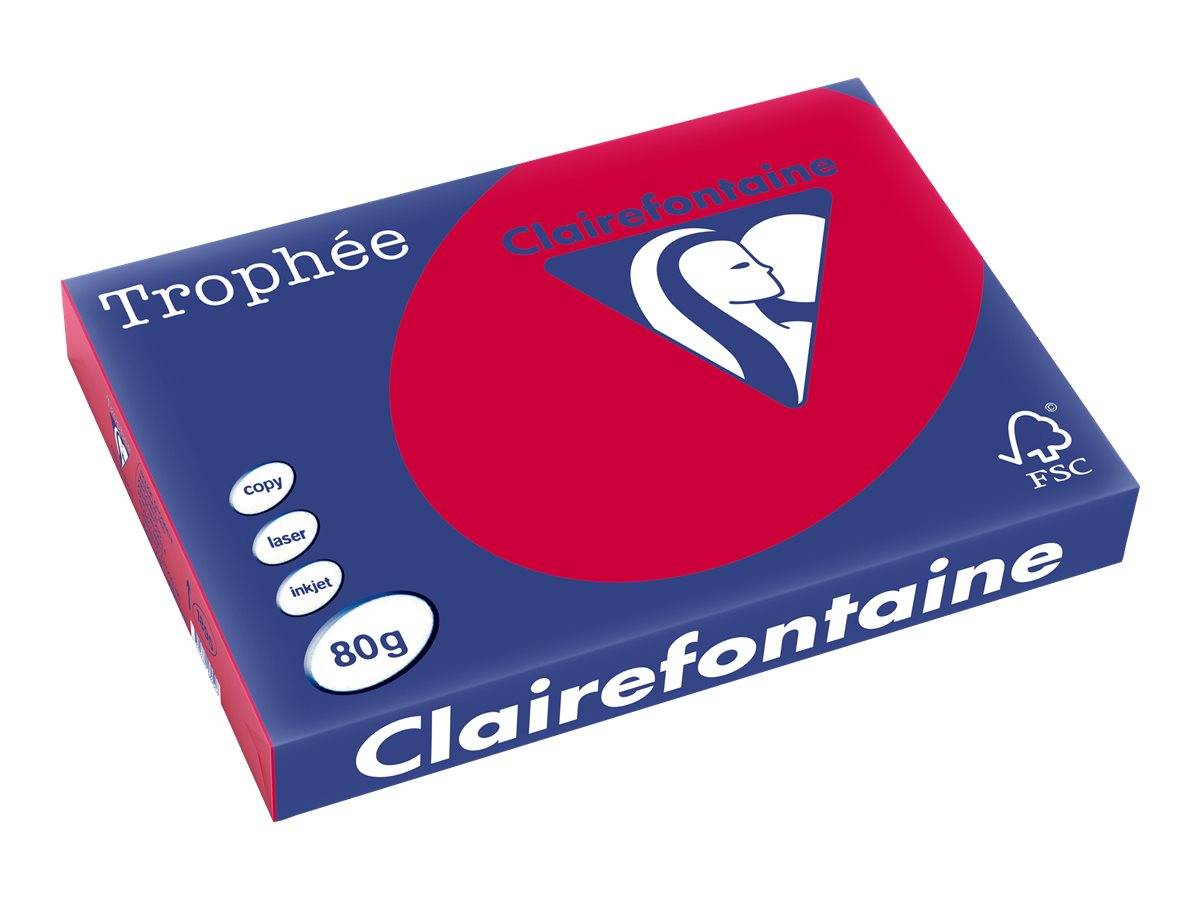EXACOMPTA - Clairefontaine TROPHEE - Intensive Red - A3 (297 x 420 mm)