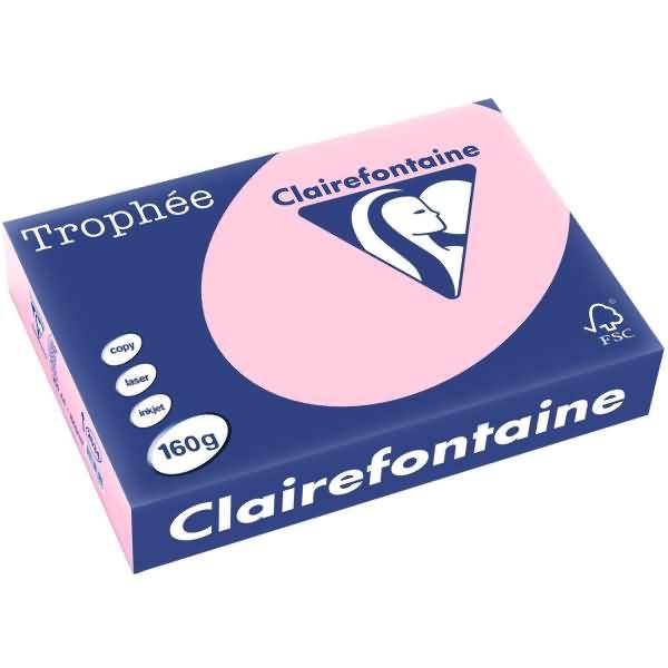 Kopierpapier Trophee A4 160g/qm VE=250 Blatt rosa