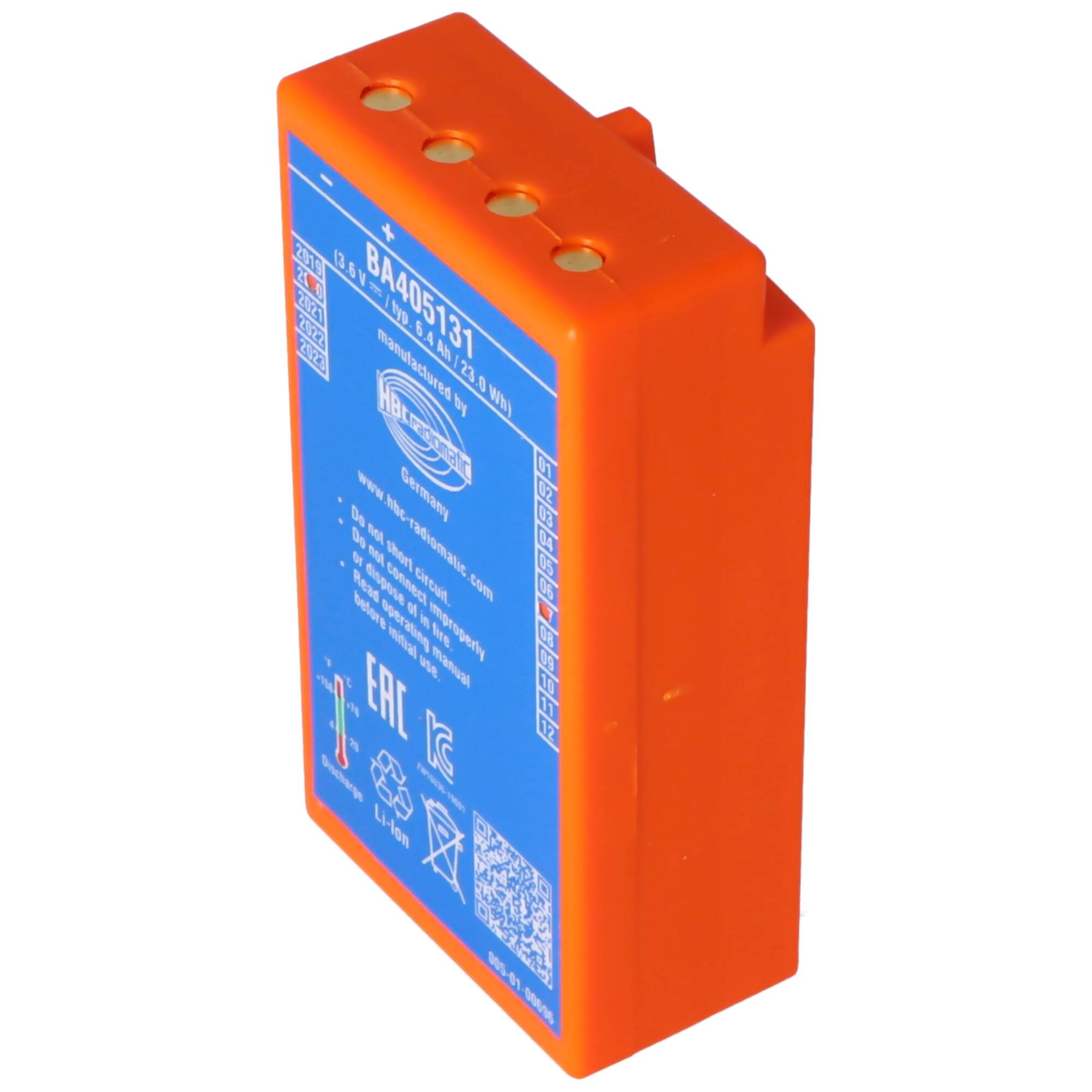 Orignalakku für HBC BA405130 HBC BA405131 HBC BA4051L1 Akku für HBC Funkfernsteuerung Technos A 3,7 Volt 6400mAh 90x49x2