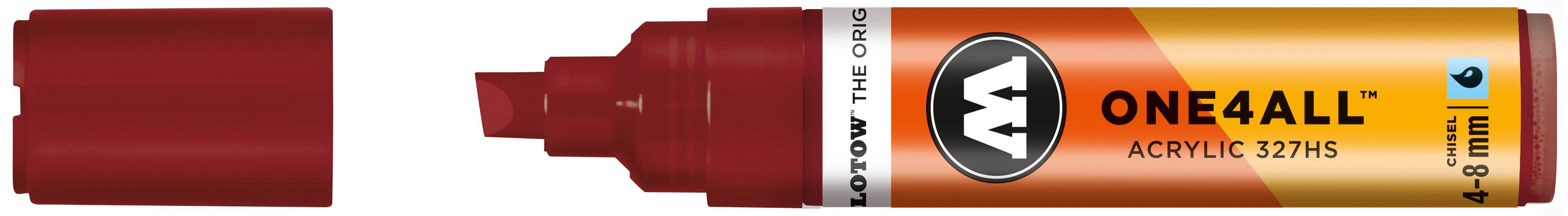 Acrylmarker ONE4ALL ACRYLIC 327HS 4-8mm, Nr. 086, burgund