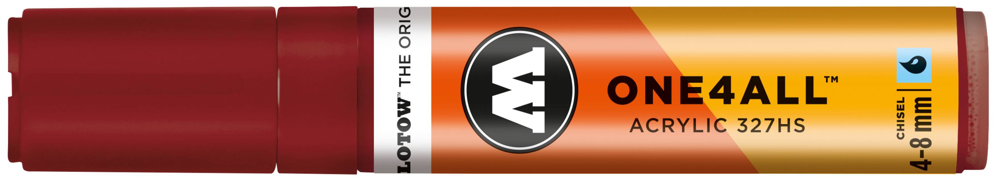 Acrylmarker ONE4ALL ACRYLIC 327HS 4-8mm, Nr. 086, burgund