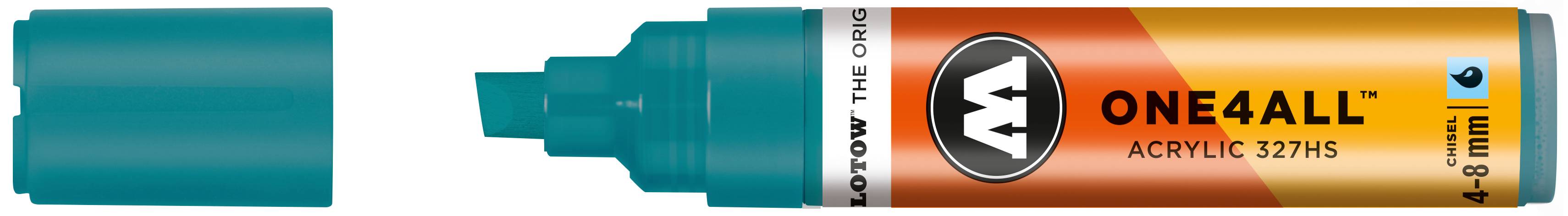 Acrylmarker ONE4ALL ACRYLIC 327HS 4-8mm, Nr. 206, lagunenblau