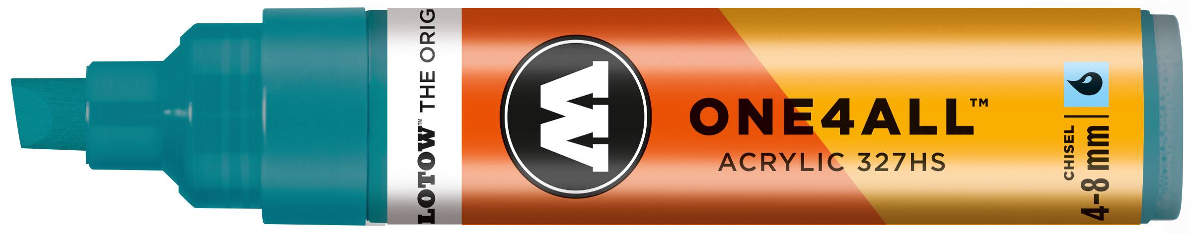 Acrylmarker ONE4ALL ACRYLIC 327HS 4-8mm, Nr. 206, lagunenblau
