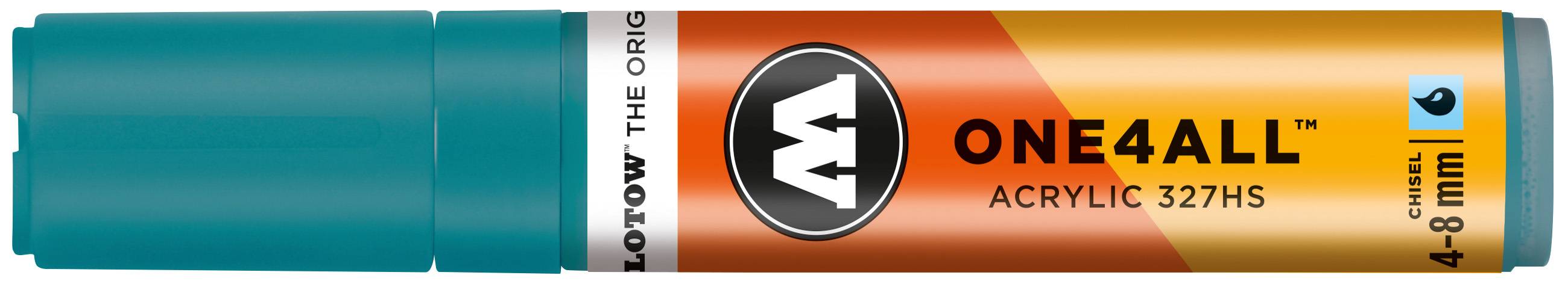 Acrylmarker ONE4ALL ACRYLIC 327HS 4-8mm, Nr. 206, lagunenblau