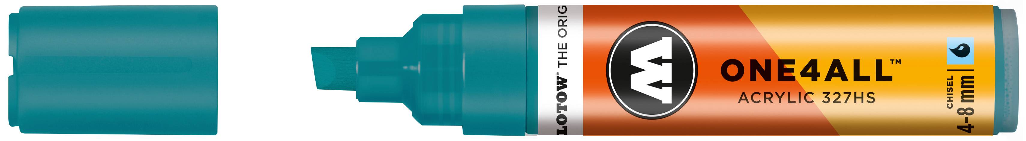 Acrylmarker ONE4ALL ACRYLIC 327HS 4-8mm, Nr. 206, lagunenblau