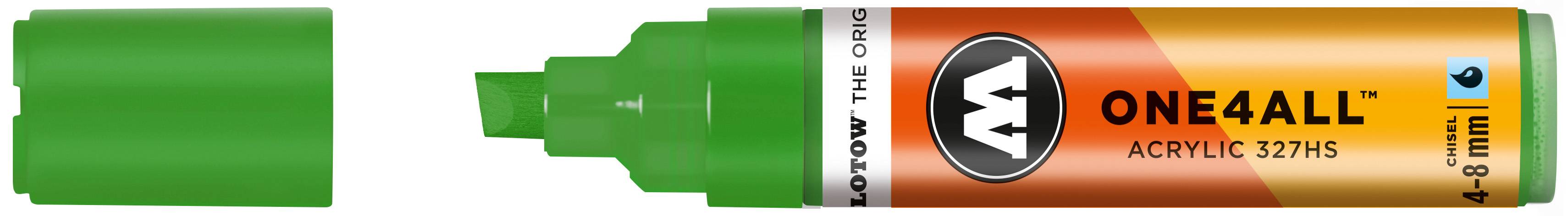 Acrylmarker ONE4ALL ACRYLIC 327HS 4-8mm, Nr. 222, KACAO77 green