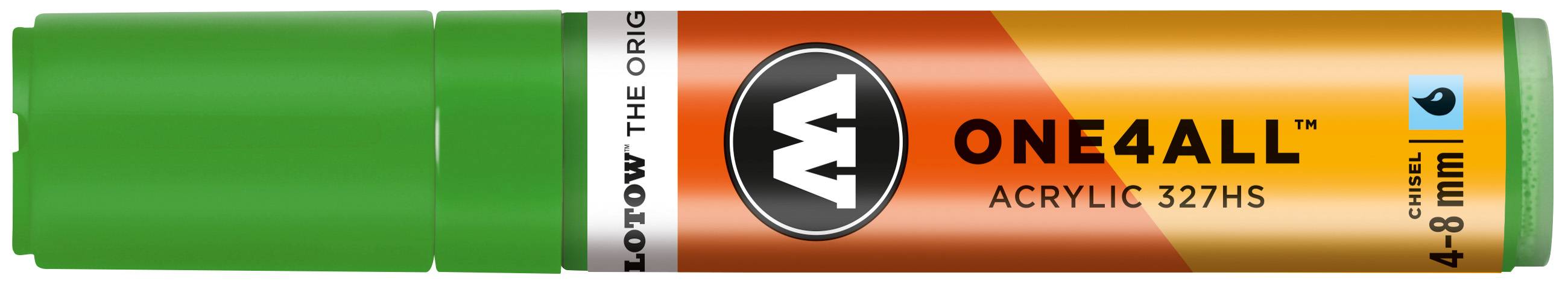 Acrylmarker ONE4ALL ACRYLIC 327HS 4-8mm, Nr. 222, KACAO77 green