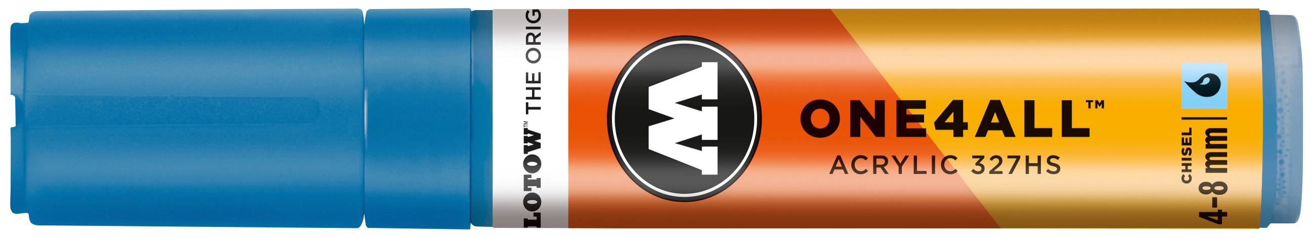 Acrylmarker ONE4ALL ACRYLIC 327HS 4-8mm, Nr. 230, schockblau