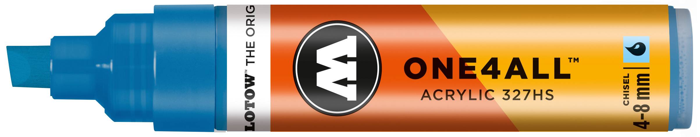 Acrylmarker ONE4ALL ACRYLIC 327HS 4-8mm, Nr. 230, schockblau