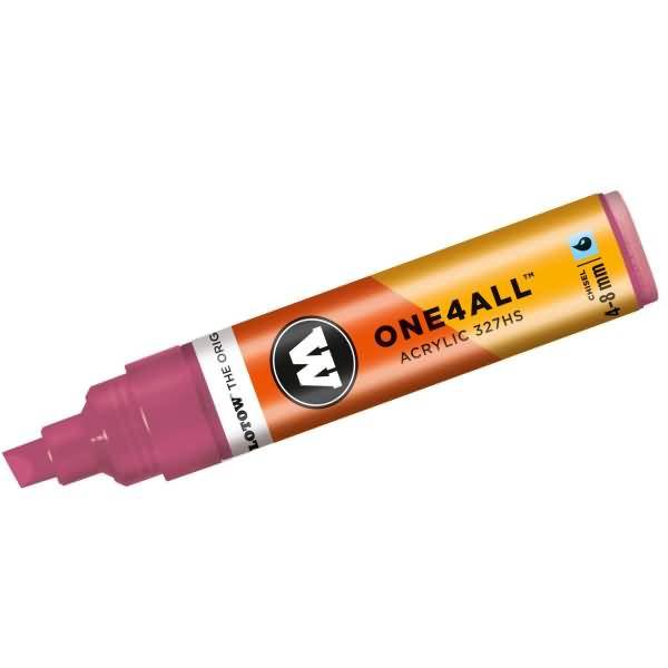 Permanentmarker ONE4ALL 327 HS nachfüllbar 4-8 mm fuchsiapink