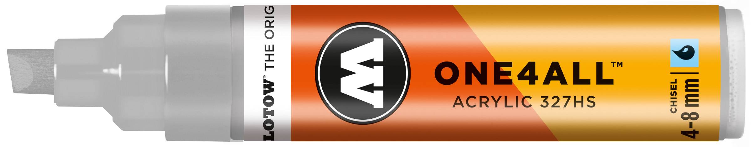 Acrylmarker ONE4ALL ACRYLIC 327HS 4-8mm, Nr. 237, graublau hell