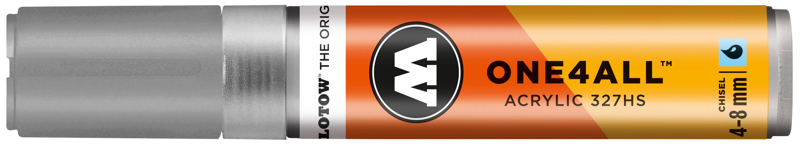 Acrylmarker ONE4ALL ACRYLIC 327HS 4-8mm, Nr. 227, metallic silber
