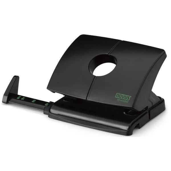 Locher B 216 re+new Tischlocher Metall/Kunststoff 16 Blatt schwarz