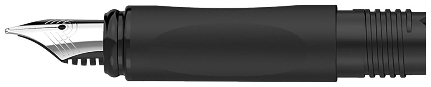 Vorderteil Füllhalter Ceod Shiny spider black mit M-Feder