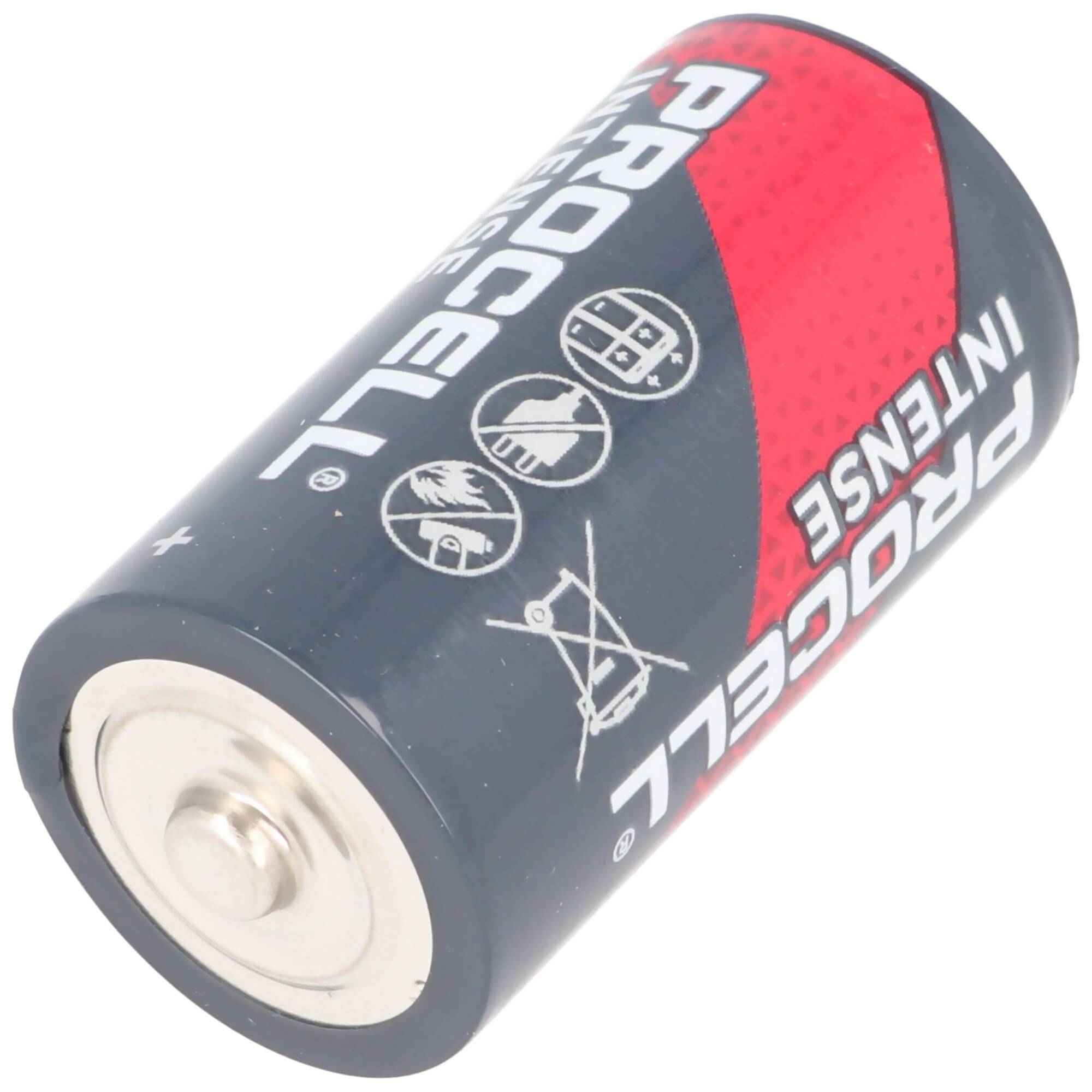 10 Stück Duracell Procell Intense Baby C, LR14 im Karton, für energieintensive Geräte