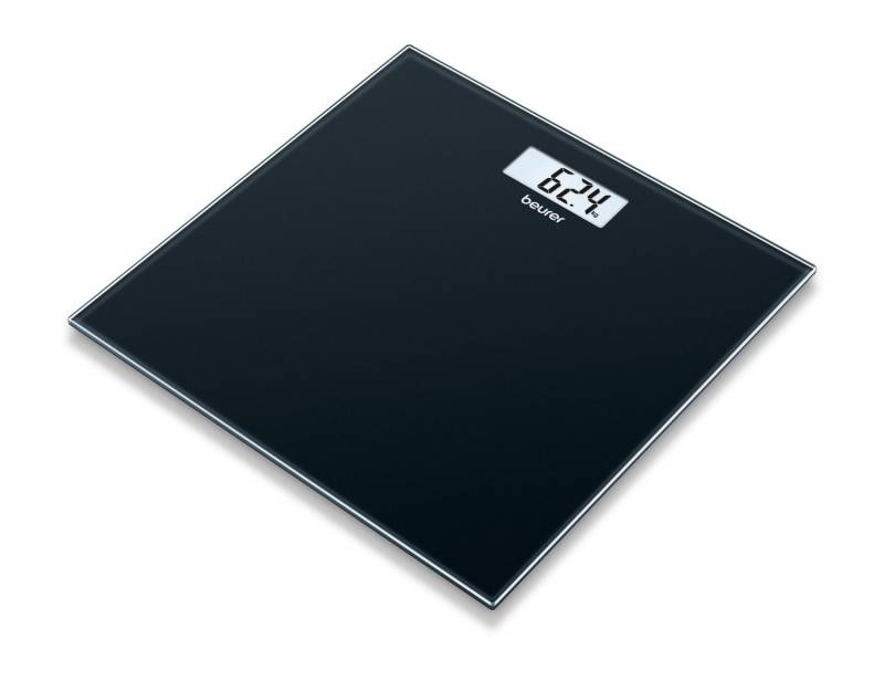 4 Stück Beurer Glaswaage GS 10 Black