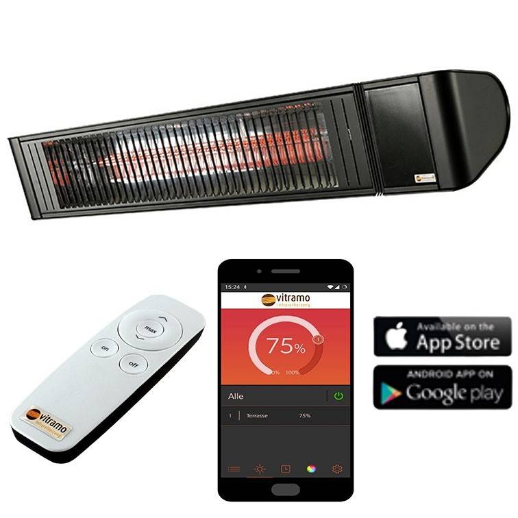 Vitramo Infrarot-Heizstrahler VC-EC2000S