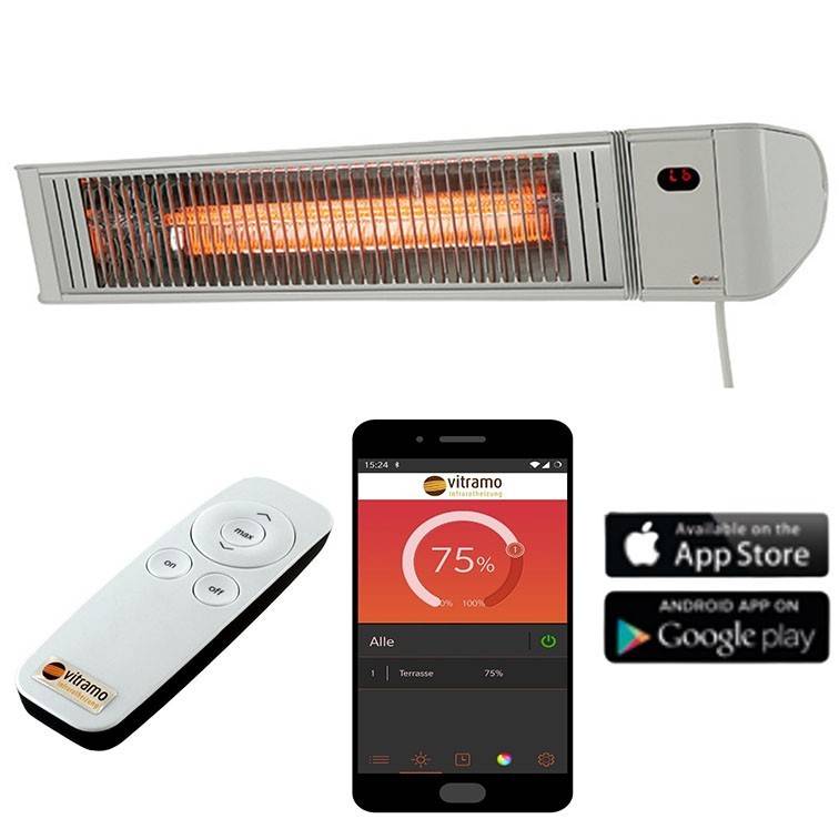 Vitramo Infrarot Heizstrahler VC-EC2000W