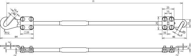DEHN Erdungsleitung EL16L155M1KSO8101KSO