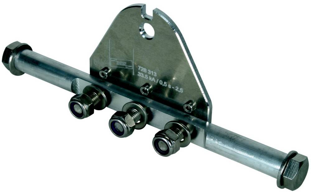 DEHN Phasenanschlussplatte PAP 3 M12 SSM B13 RB