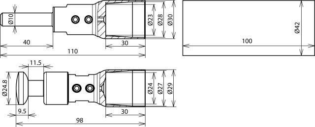 DEHN Anschlussset HVI P LO ASS 27
