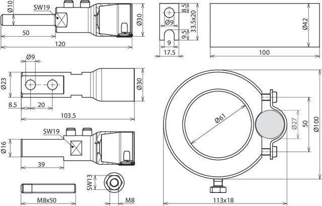 DEHN Anschlussset HVI P LO ASS RAV 27