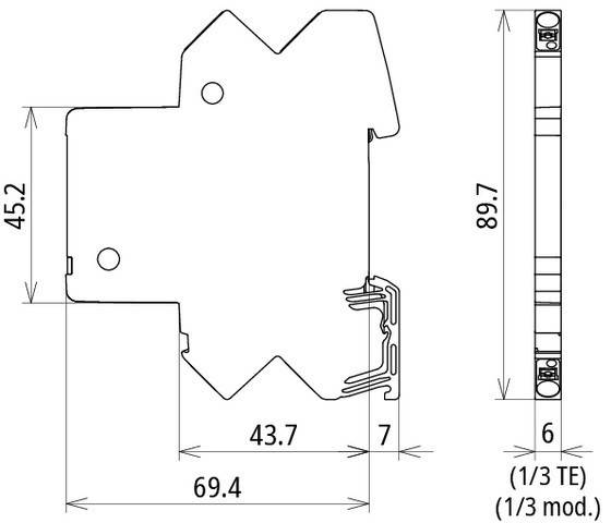 DEHN Kompakter ÜS-Ableiter BCO CL2 E 48