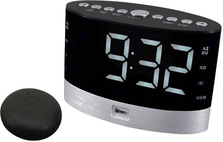 10 Stk. Soundmaster Uhrenradio UR580SW sw