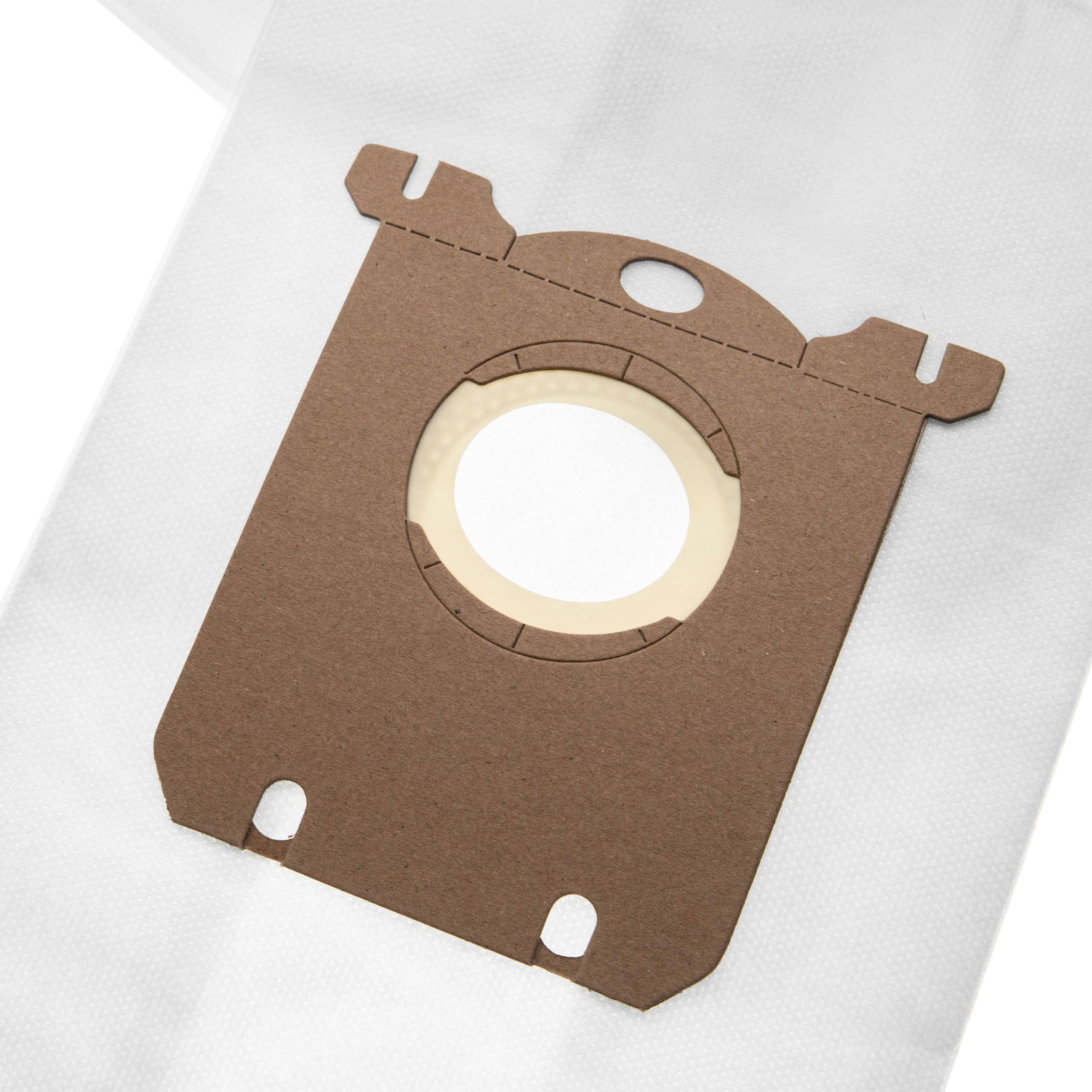 vhbw 20x Staubbeutel kompatibel mit AEG AEC7571, AEO, AEQ, AESG300, AG8800, AEC 7572, AEC7570 Staubsauger - 28,6cm x 17cm Weiß